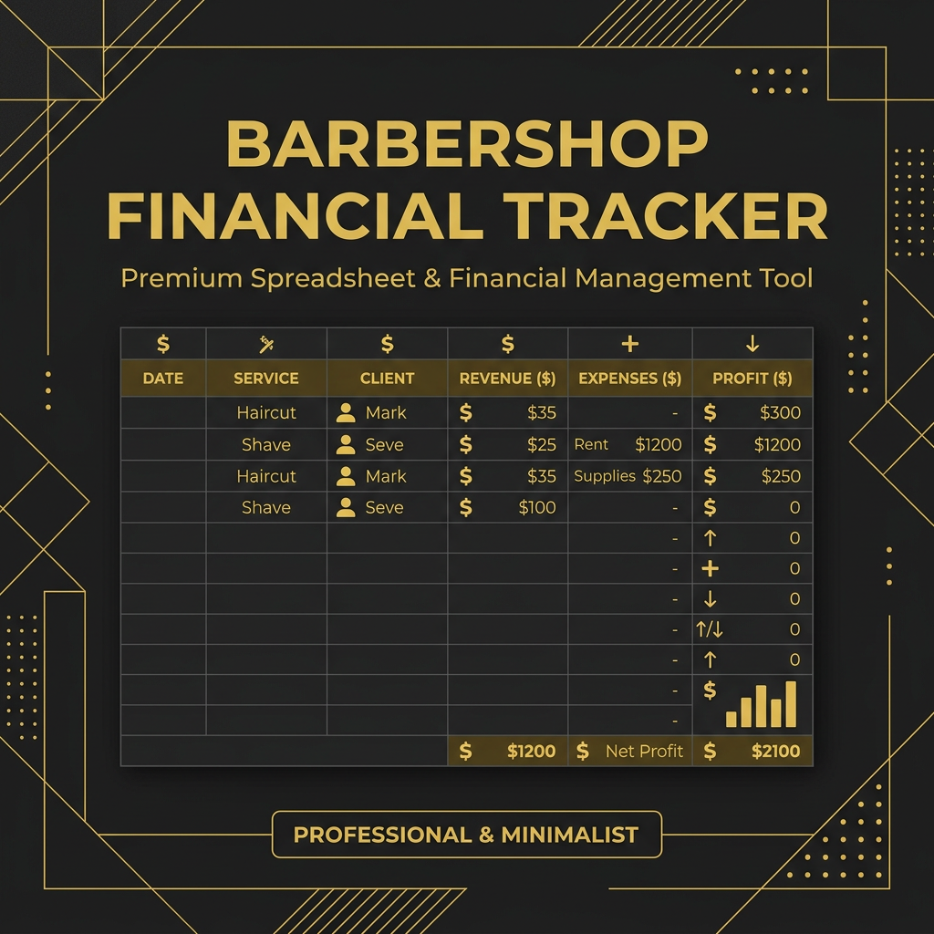 Barbershop Financial Tracker